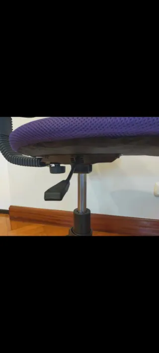 Silla de escritorio infantil azul