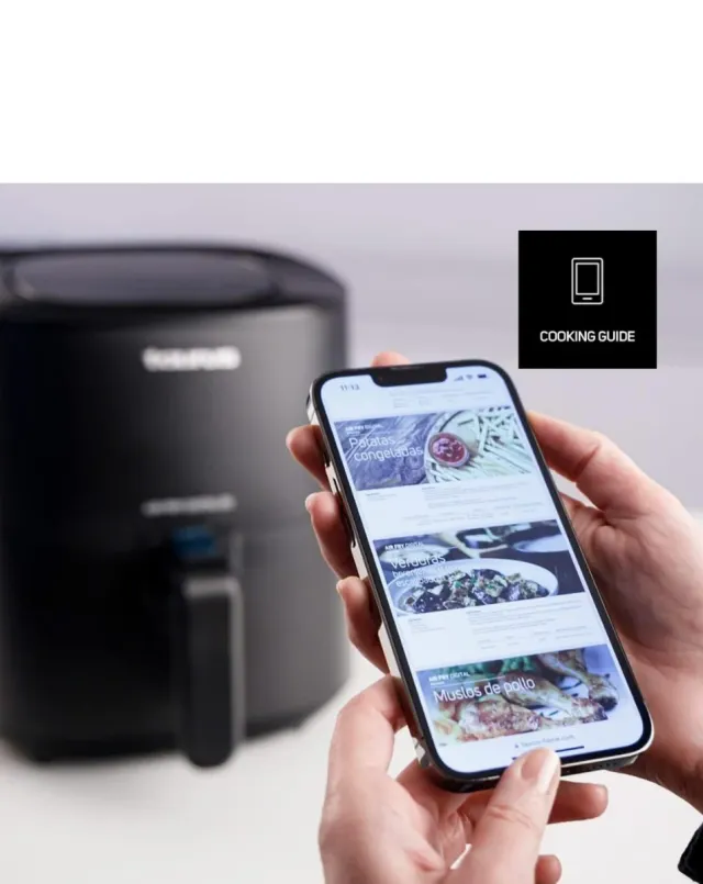 Freidora de aire 5,5L 1700W