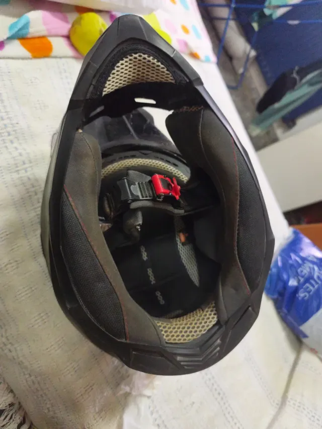 Casco Motocross Negro acerbis