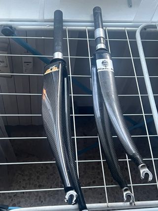 Forcelle in carbonio da 1 pollice