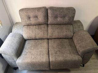 Sofá 2 plazas reclinable y extensible