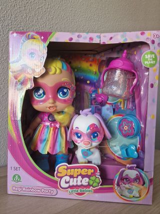 Super Cute Little Babies Regi Rainbow Party