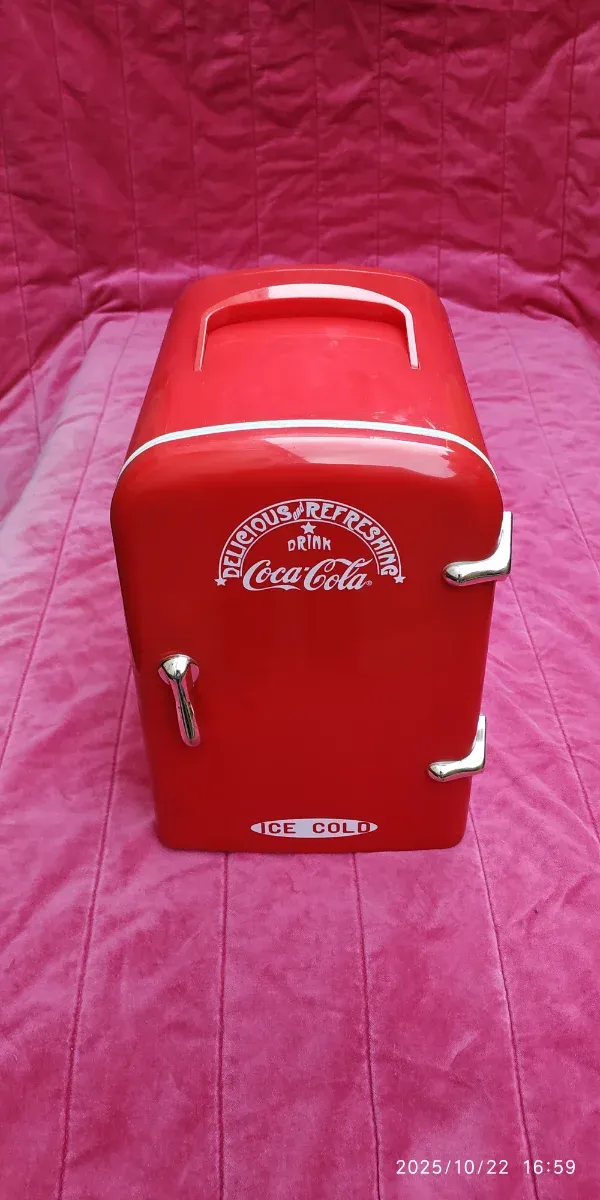 Mini Nevera Coca-Cola Roja