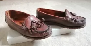 Mocassini donna vera pelle taglia 35, 5