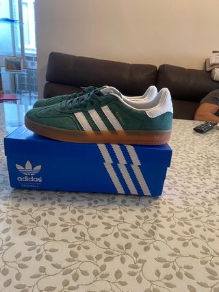 Adidas Gazelle Verde/Marrón