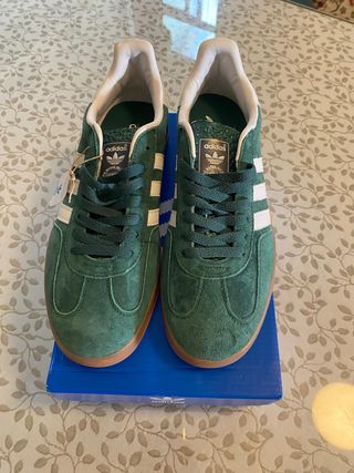Adidas Gazelle Verde/Marrón