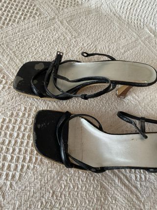 Zapatos de tacón negros T38