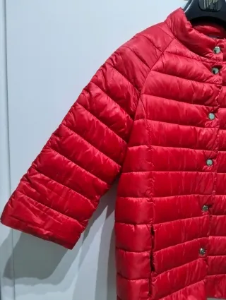 Piumino donna rosso taglia M