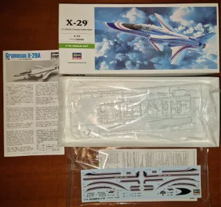 Maqueta Hasegawa Grumman X-29A 1/72