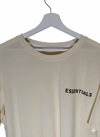 Camiseta Essential crema