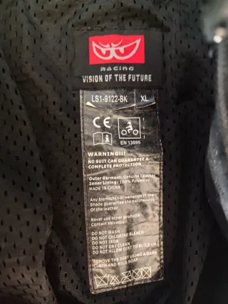 Mono de moto Berik 1 pieza