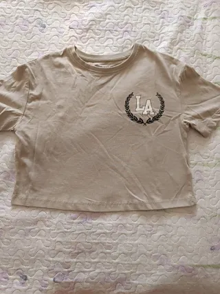 Camiseta Crop Top LA