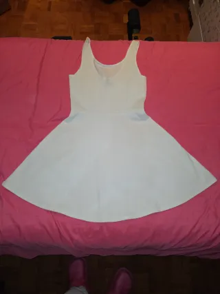 Vestido H&M blanco