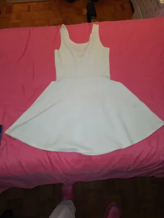 Vestido H&M blanco