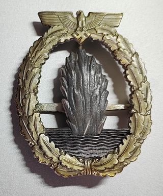 Distintivo originale tedesco Kriegsmarine 1939/45