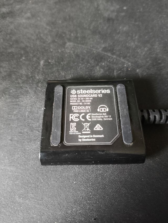 Tarjeta Sonido Steelseries v2 USB