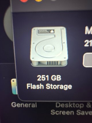 MacBook Pro M1 8GB 251GB 13 Plata