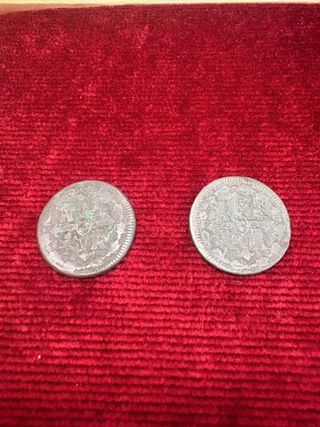 4 Monedas Cobre 8 Maravedís 1815-1817 Fernando II