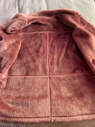 Chaquetón rosa maquillaje talla XL
