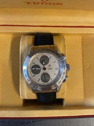 Reloj Tudor Chronautic Tachymetre Plata