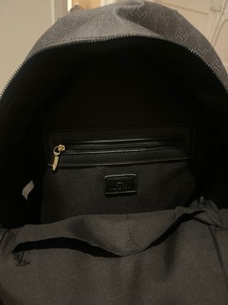 Mochila H by Halston Marrón y Dorada