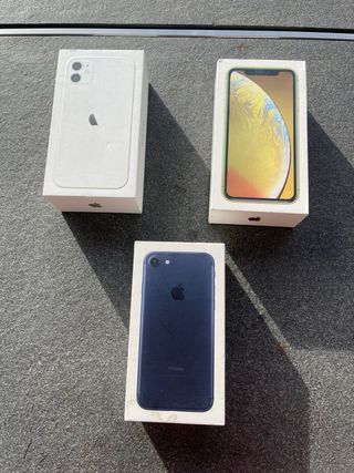 Cajas iPhone Apple (3 unidades)