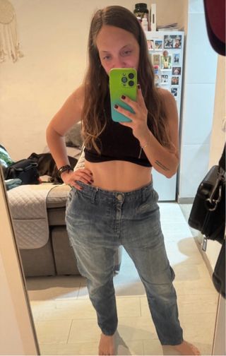 Pantalones vaqueros azules