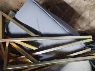 5 Staffe Acciaio Tropicalizzato 20x50 cm