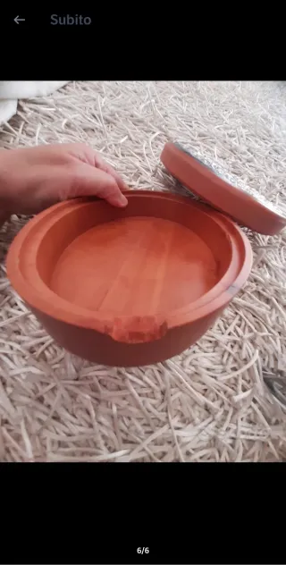 Scatola portagioie argento e legno