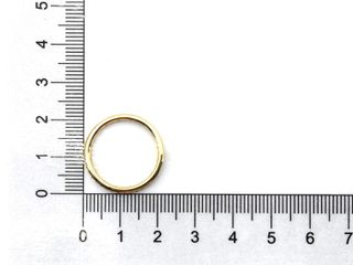 anillo oro 18k con piedra con circonita t. 16 (17,84 mm)