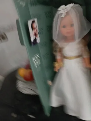 Nancy Ion Fiz Novia Vestido Blanco