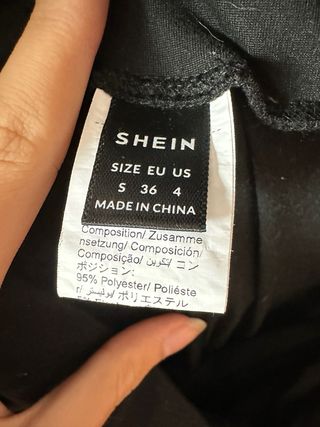 Leggings tiro alto campana negros