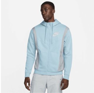 Sudadera Nike Sportwear Hybrid Azul/Gris