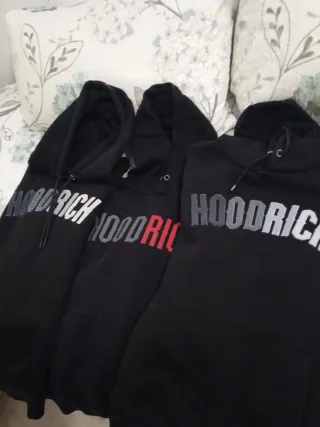 Sudaderas Hoodrich Niños Negro