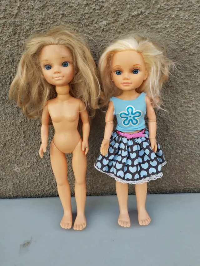 Lote de 2 Muñecas Nancy