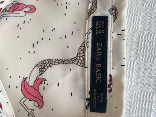 Camisa de mujer con estampado de sirenas