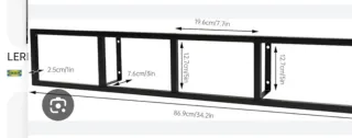 Librería Ikea Lerberg Negra