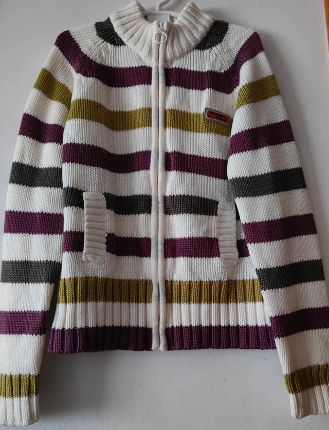 Cárdigan MoonWave Talla XS Rayas