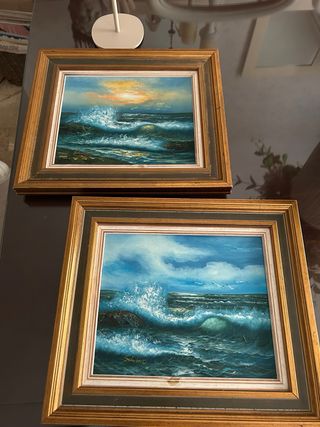 Cuadros Óleo Marinas (2)