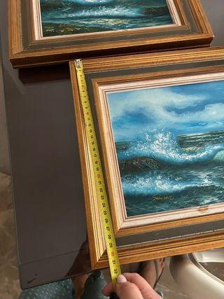 Cuadros Óleo Marinas (2)