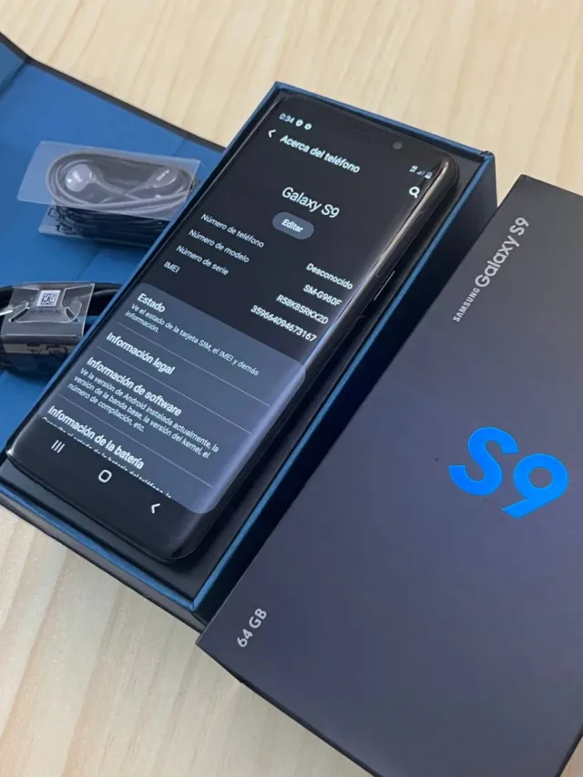 Samsung Galaxy S9 64GB Negro libre 4G LTE