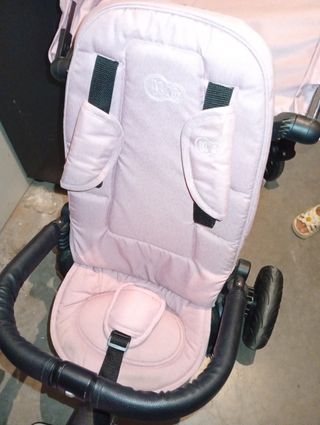 Triciclo Kinder Kraft Silla Paseo Rosa