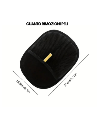 2 Guanti Rimozione Peli Animali