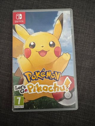 Pokémon: Let's Go, Pikachu! Nintendo Switch
