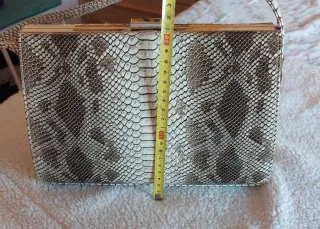 Bolso piel de serpiente