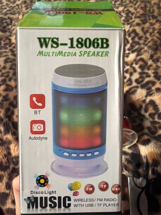 Altoparlante WS-1806 Bluetooth Radio FM USB