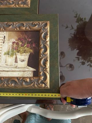 Pareja de cuadros decorativos