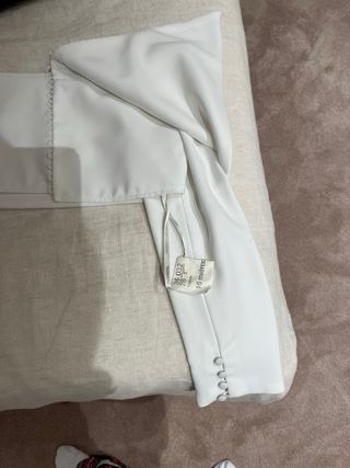 Rebeca de boda blanca