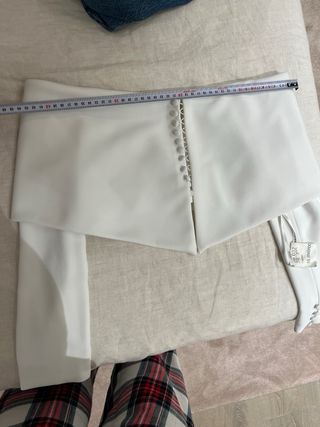 Rebeca de boda blanca