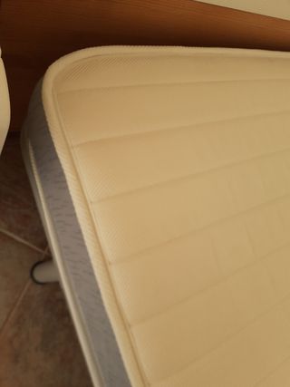 Cama individual 190x90
Colchon con somier